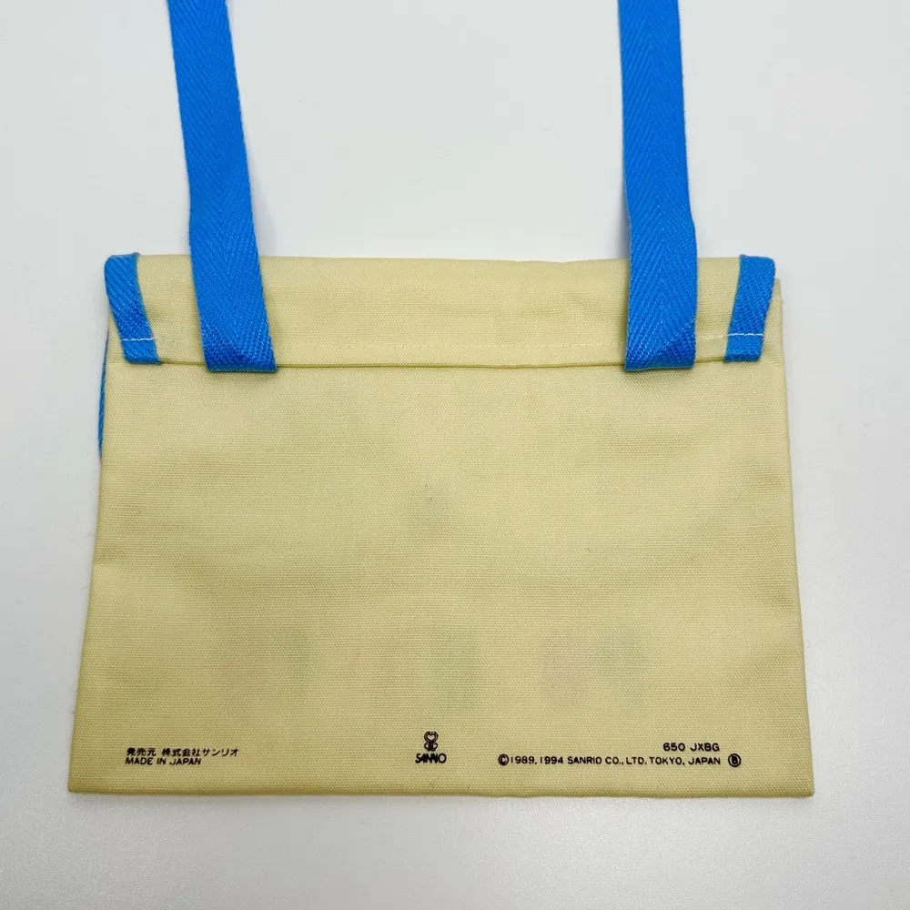 Vintage 90s Sanrio Pochacco Mini Shoulder Bag Yellow - Image 5