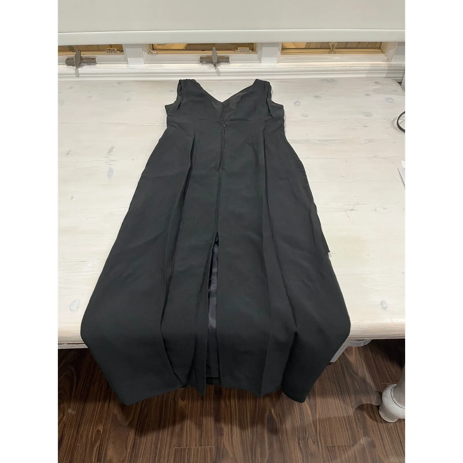 Nicole Miller Black‎ Maxi Dress Evening Gown Formal Party Sleeveless Women's - Image 3