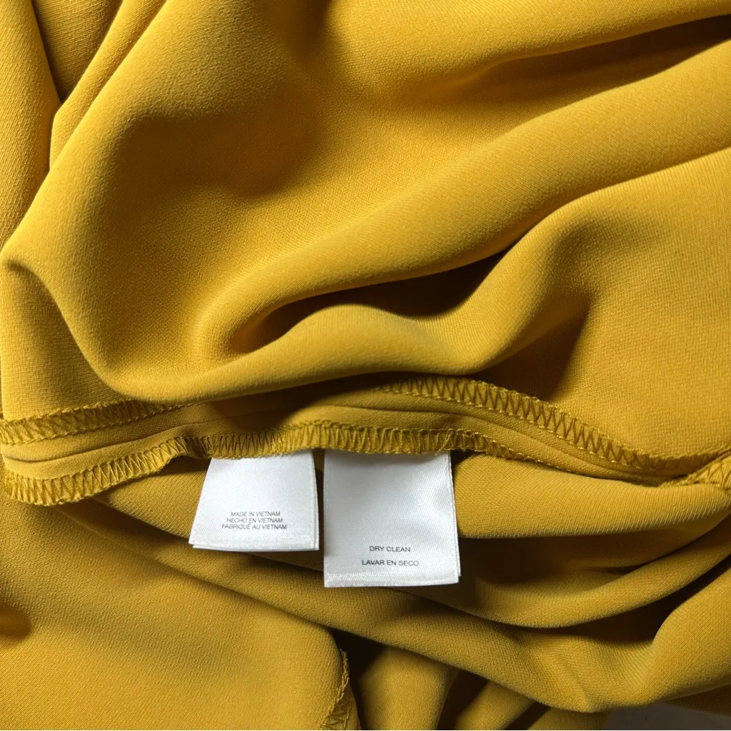 Nine West‎ Mustard Midi Dress - Image 5