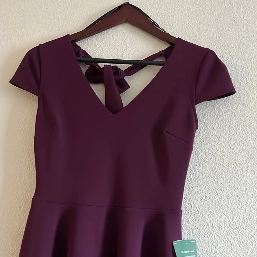 NWT Low Back with Bow B Smart A line Dress Size 3 - Image 4