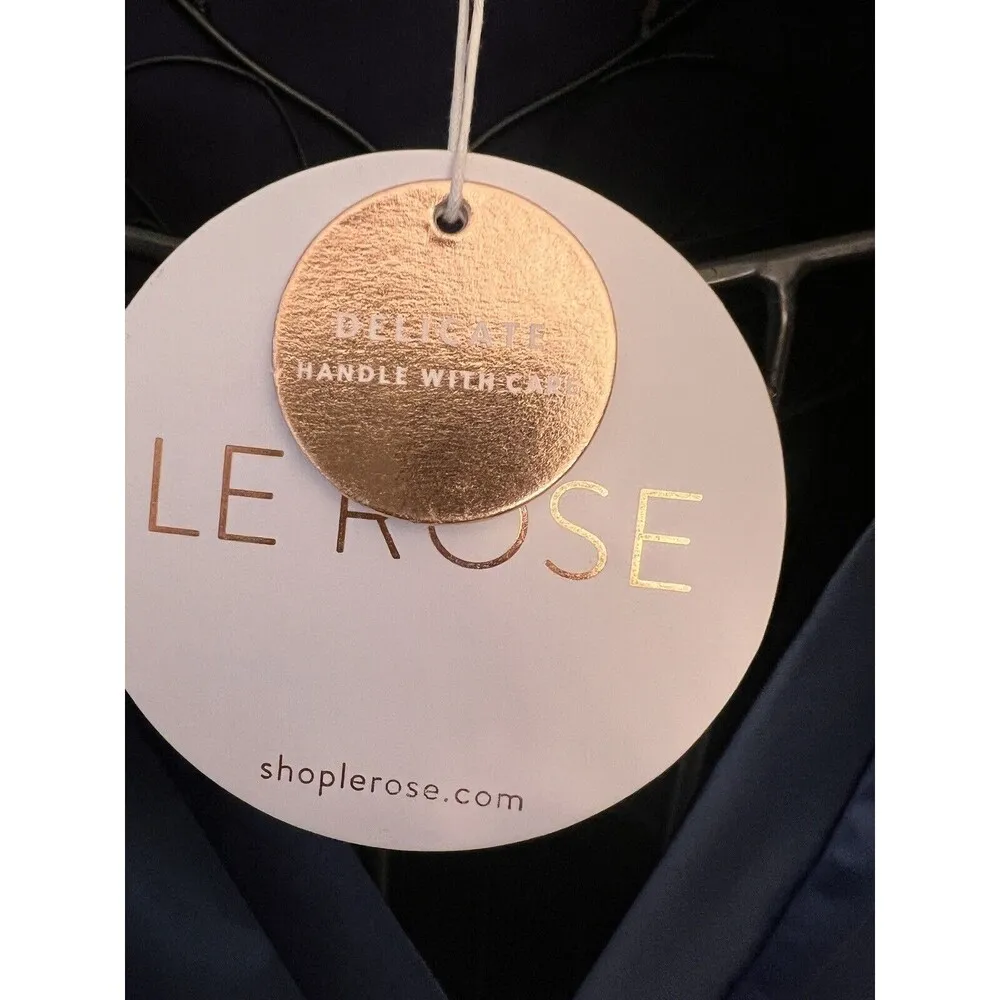 Le Rose Kimono Women's Nightwear Robes Dressing Gown Size S XS Blue NEW - Image 3