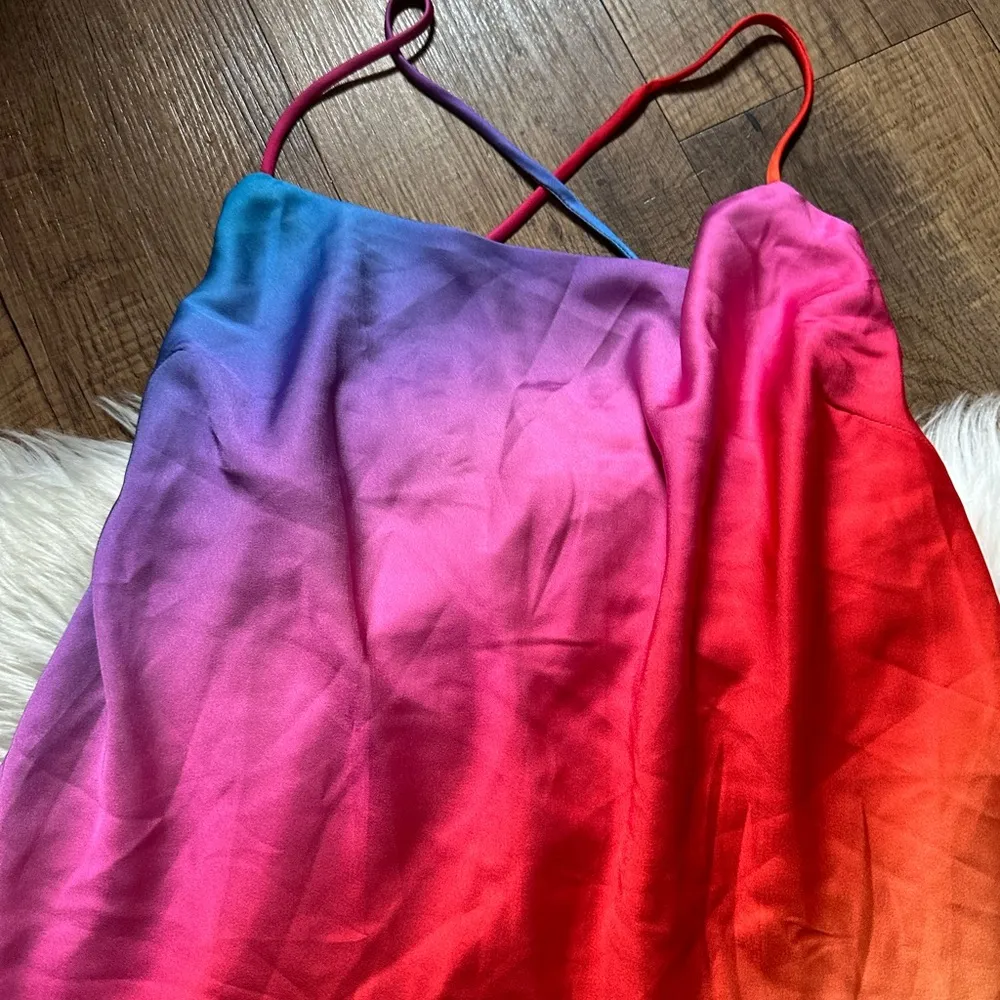 SHOW ME YOUR MUMU Dani Mini Dress In Sunset Ombré - Image 5