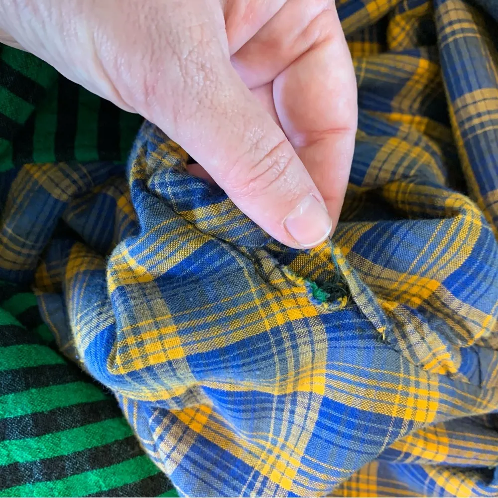 Green & Black Stripe Blazer M (?) Size M - Image 7