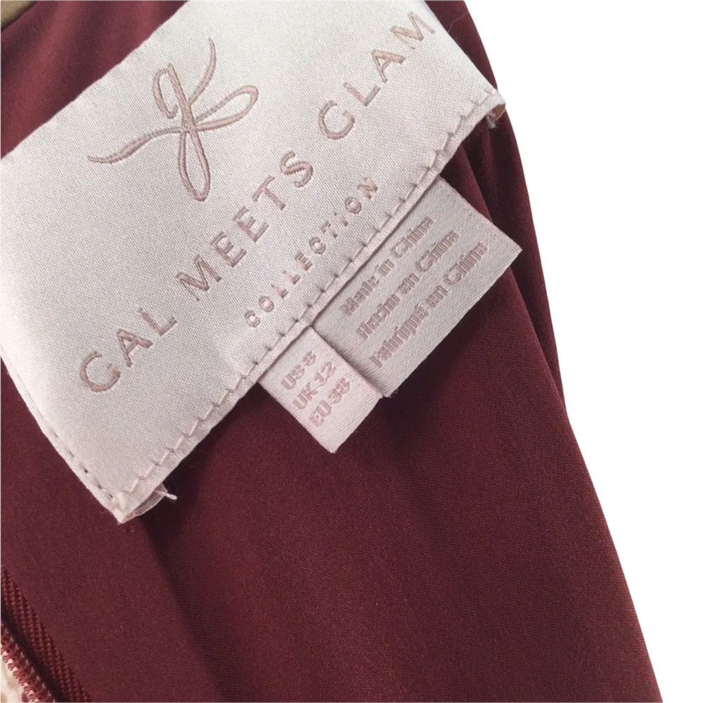 Girl Meets Glam Liza Print Charmeuse Dress - Image 6