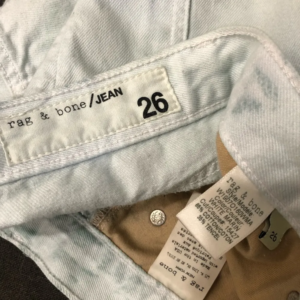 Rag & Bone Cut Off Jean Shorts - Image 7