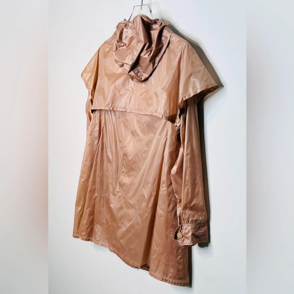 J. Crew Collection Women's Tan Camel Wispy Wind Rain Coat Jacket Size 2 - Image 7