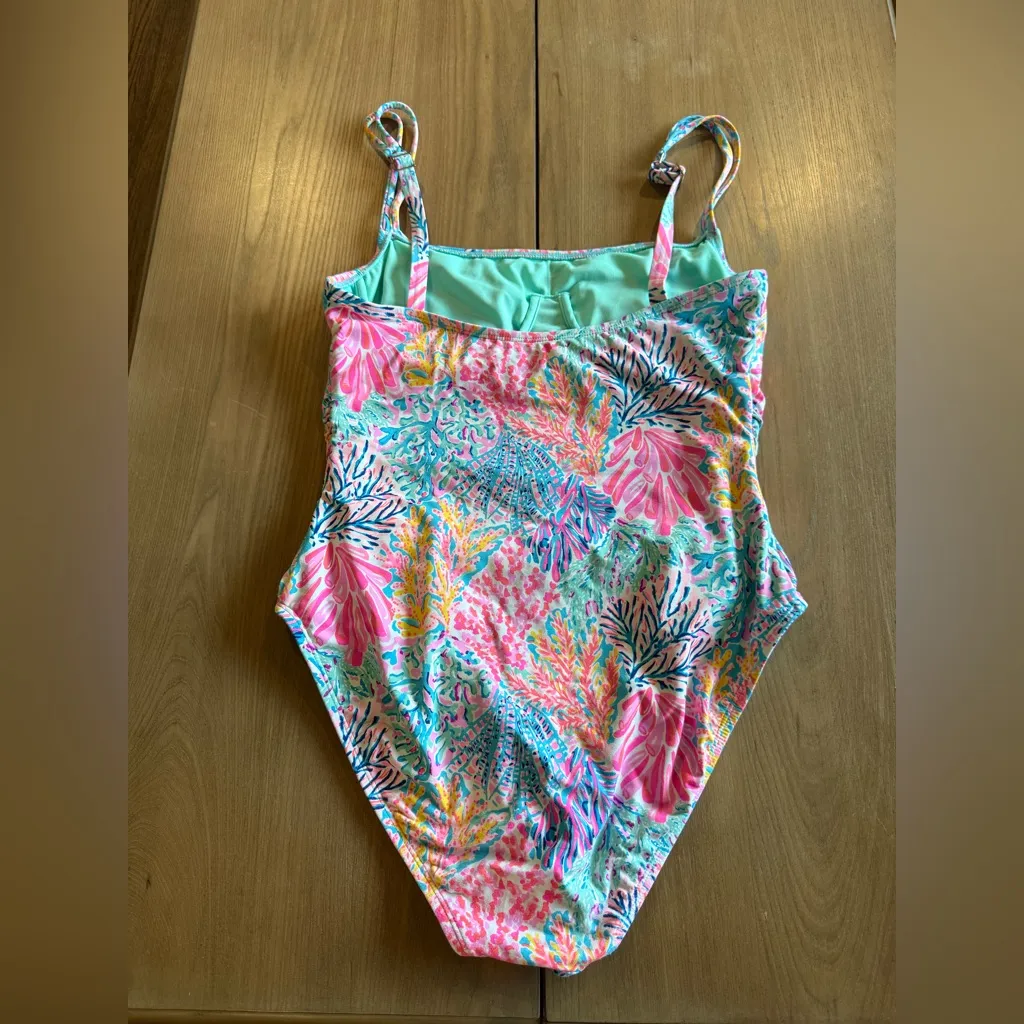 Lilly Pulitzer Napili One Piece Swimsuit Size 6‎ in Splashdance - Image 2