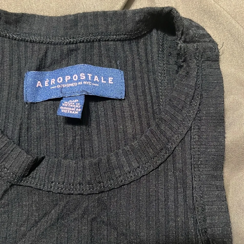 Ribbed high neck tank top - Image 2