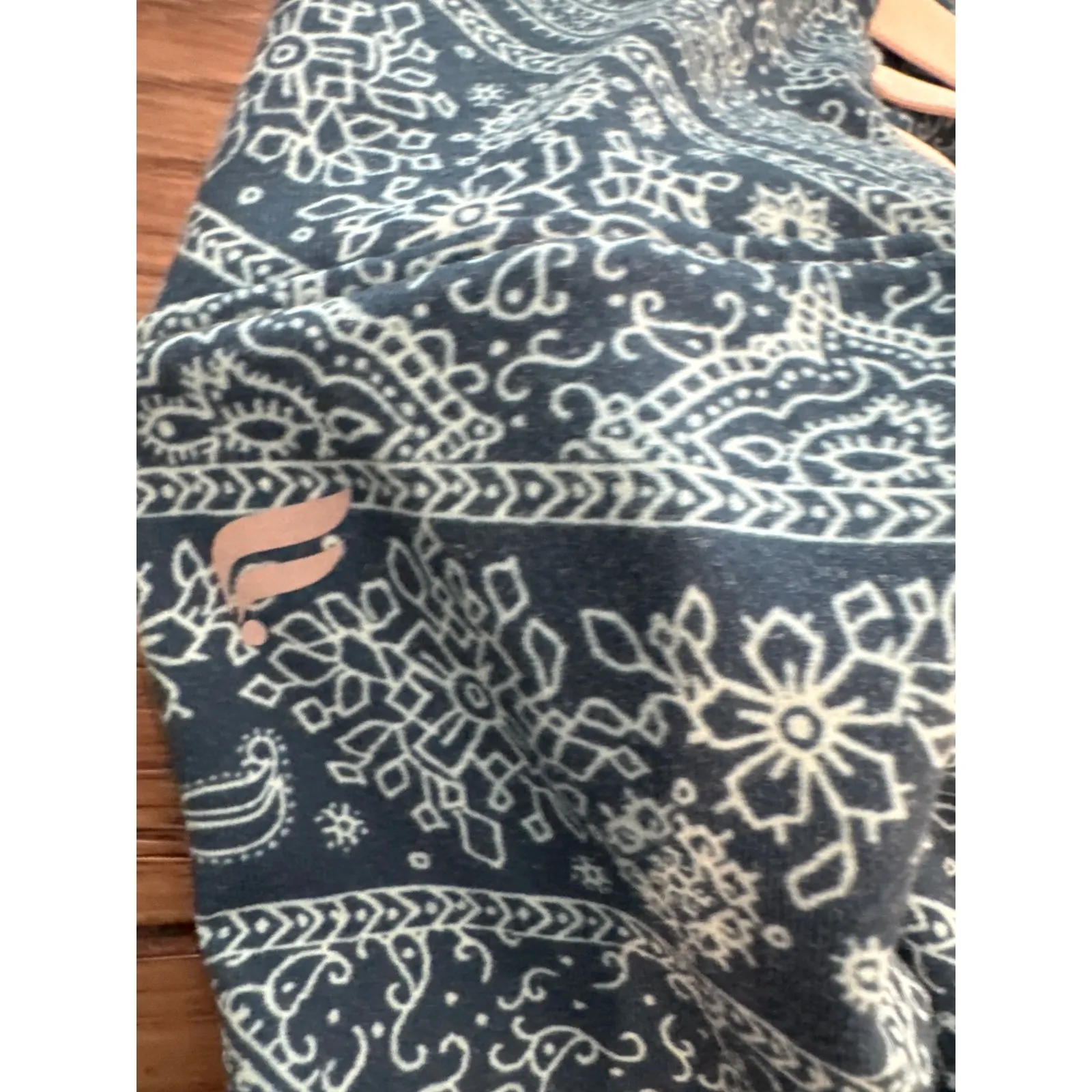 Fabletics Boost PowerHold® High-Waisted 7/8 Leggings Women's Medium Blue - Image 10