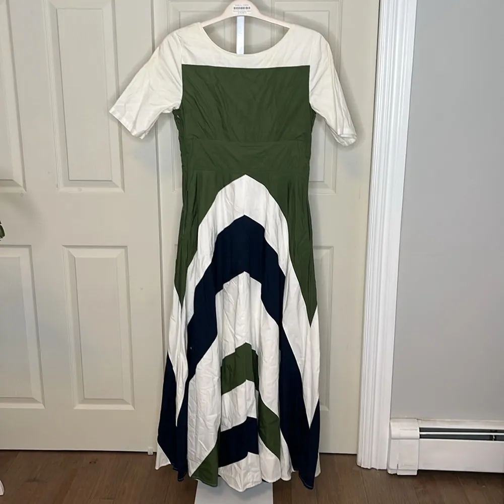 Eshakti Colorblock A Line Dress Size M - Image 6
