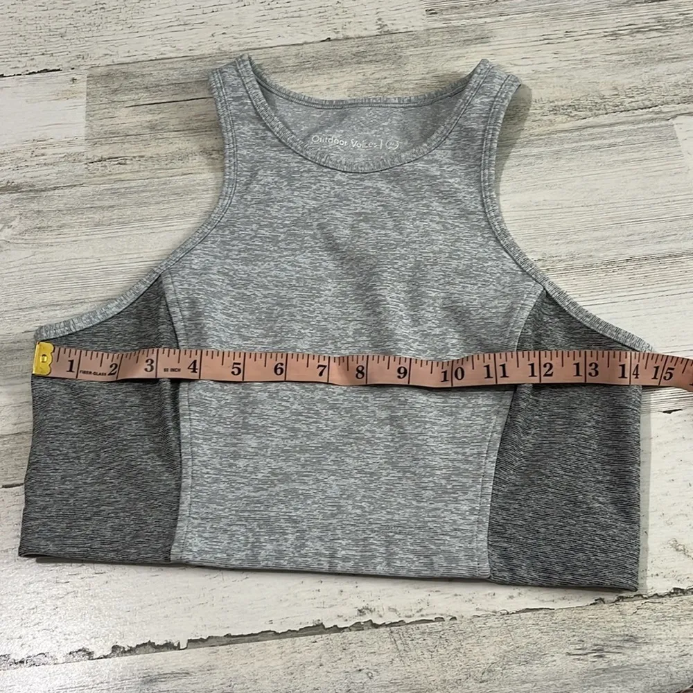 Outdoor Voices Gray Sports bra Size M - Image 7