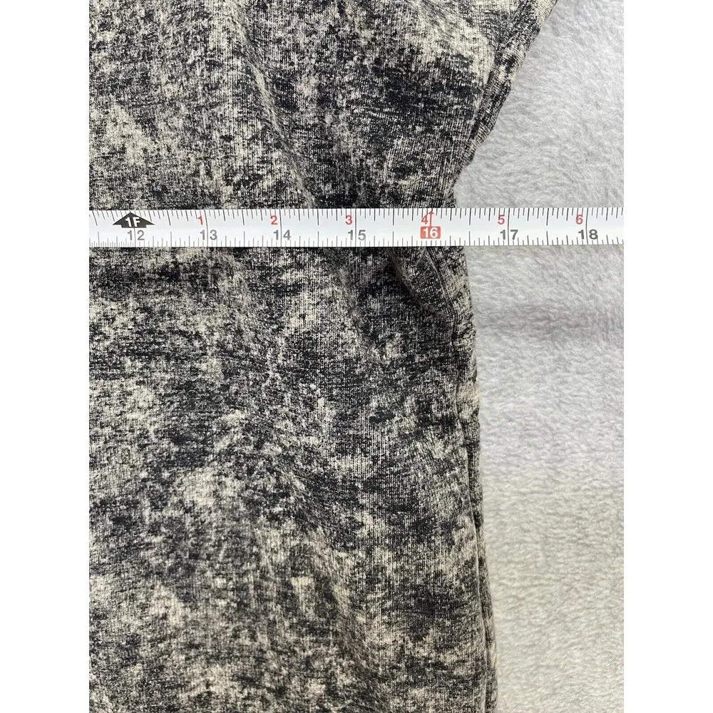 NUMPH Make an Entrance Women's Black Wash Shift dress Teal Cap Sleeve Medium - Image 6