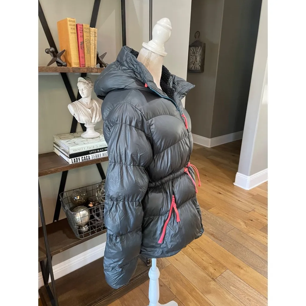 Hunter Original A Line Puffer Jacket Blue Womens Size Medium - Image 10