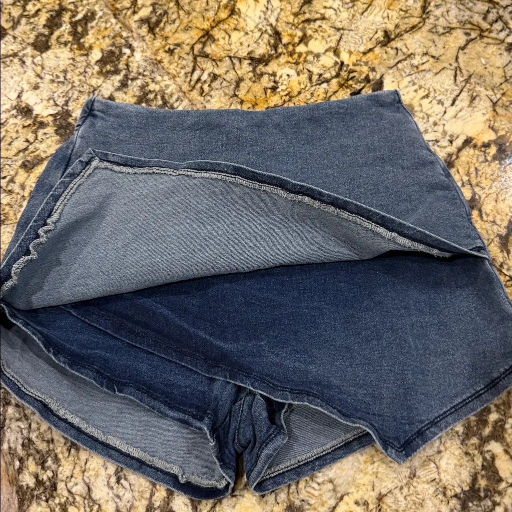 Denim Blue Women's Skorts - Image 5