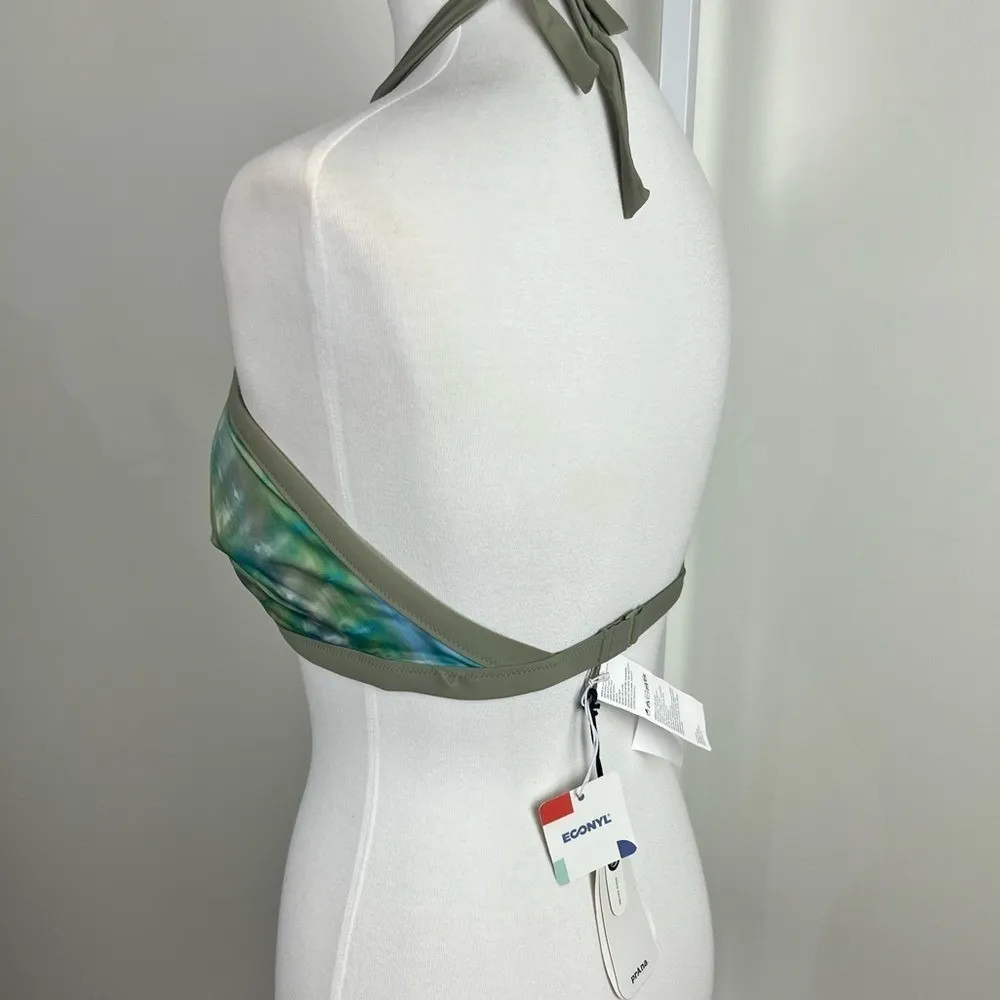 NWT Prana Sunset Scene Bikini Top Halter Mirage Size Medium - Image 3