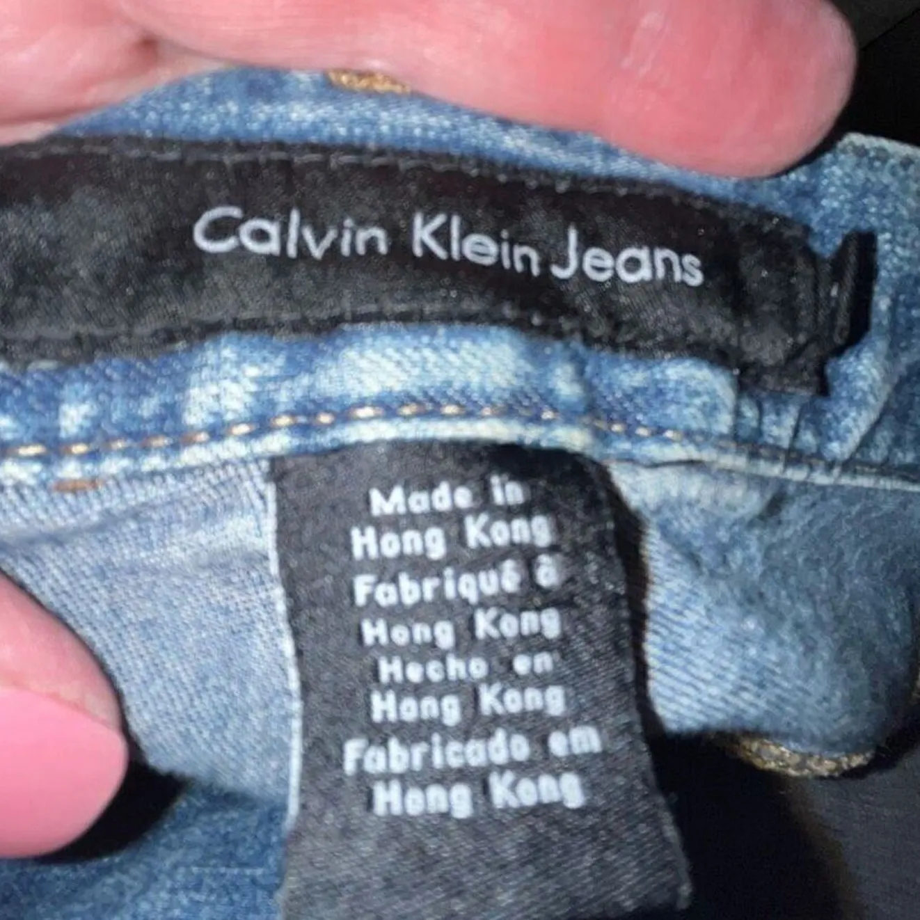 Calvin Klein Jeans bootcut blue jeans 8‎ - Image 4