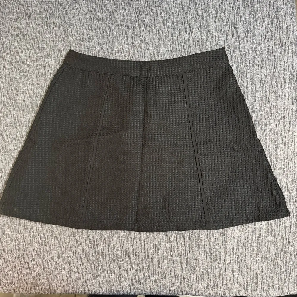 Lulus Nobody But You Textured Miniskirt Black Size M - Image 2