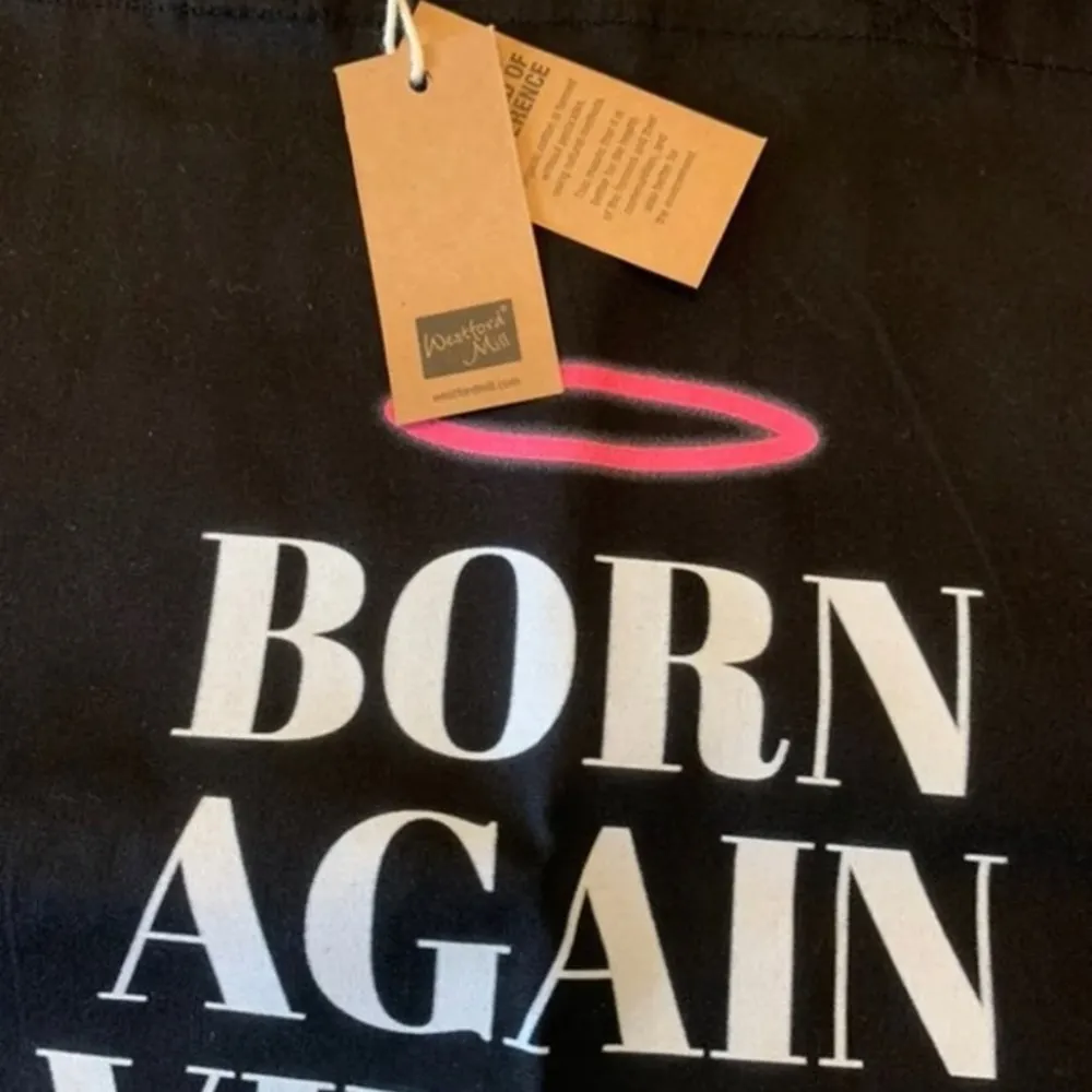 Born Again Virgin THTH tote bag - Image 2