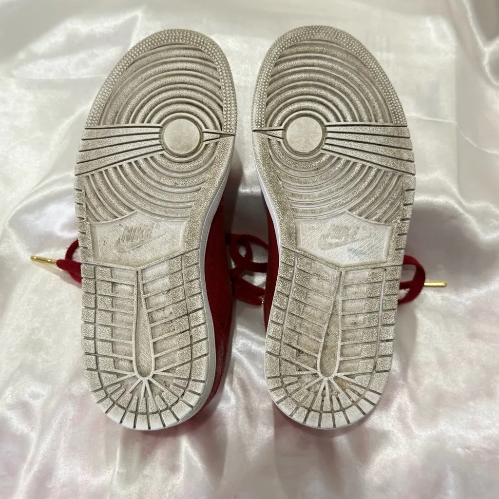 Nike Air Jordan 1 Retro Low NS Sneakers Gym Red Womens Size 6 Streetwear Sporty - Image 11