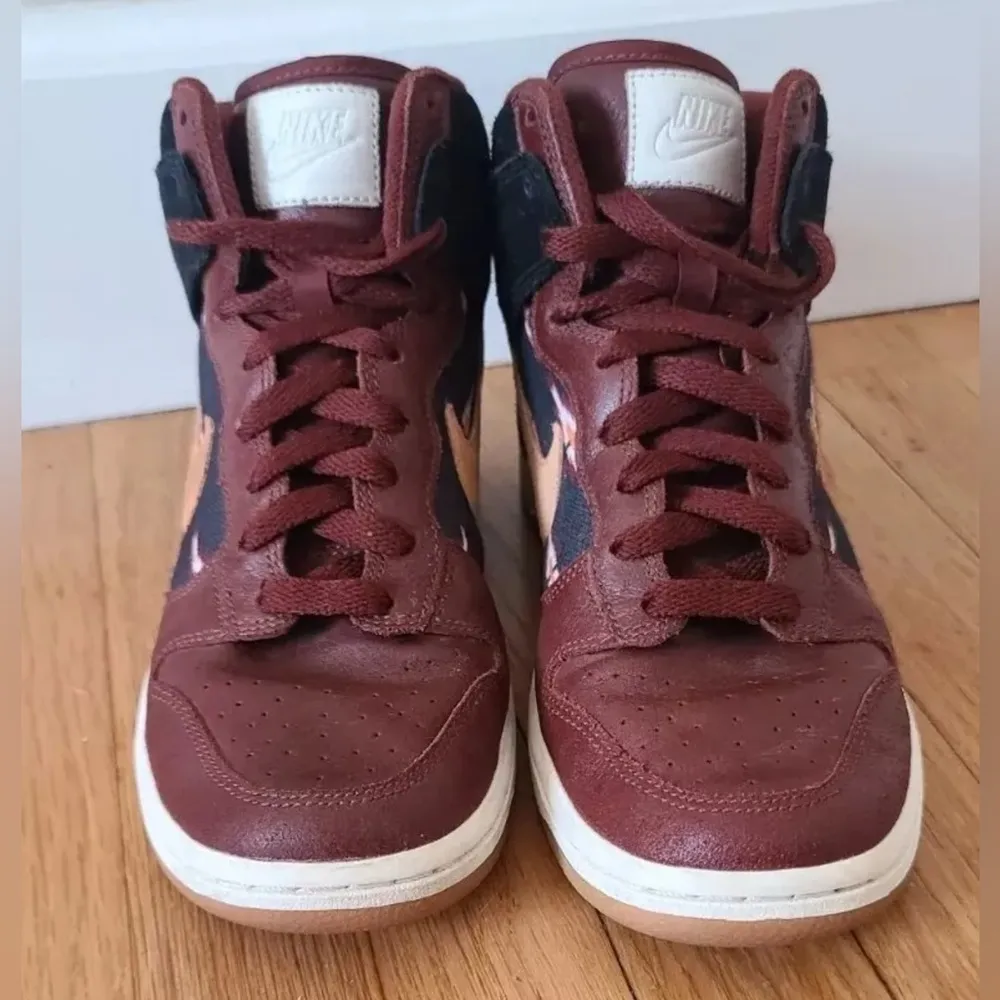 Nike Dunk High Skinny RARE SAMPLE Women Size 7 Aztec Pack in Oxen Brown/Marakesh - Image 2