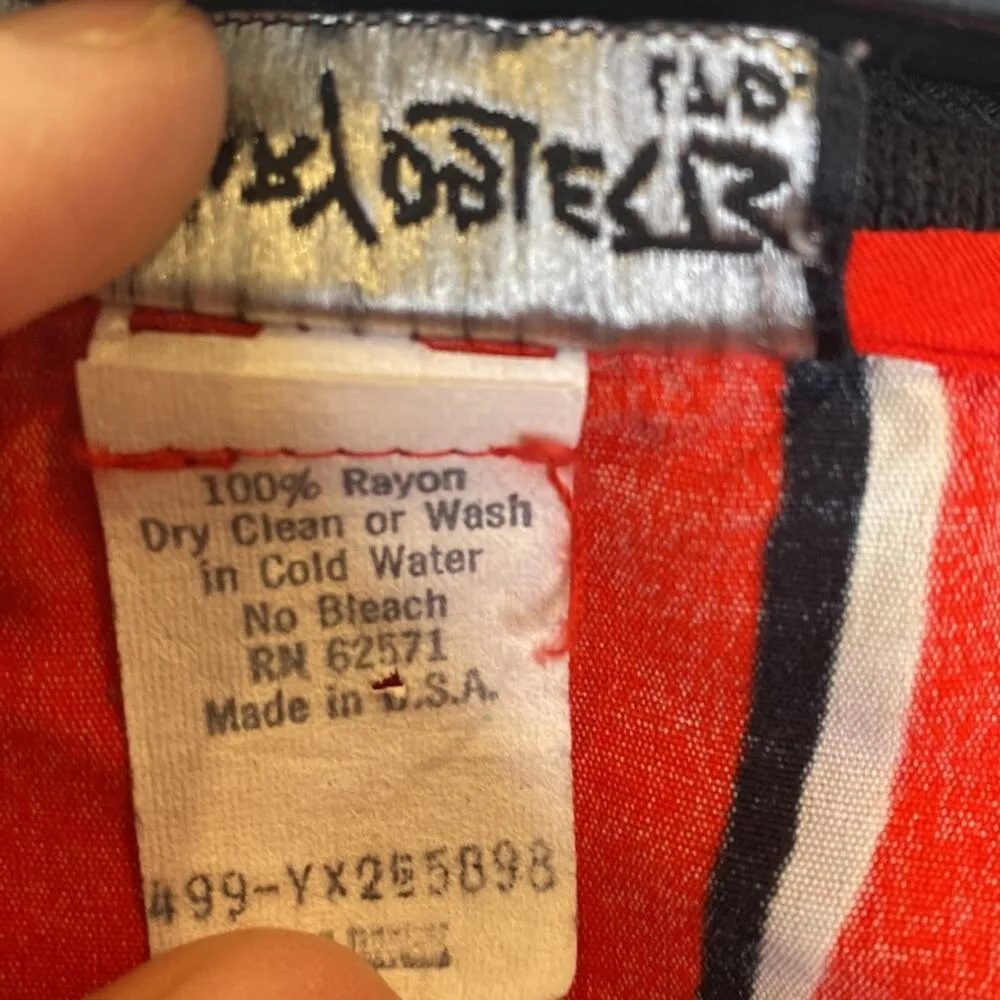 Necessary Objects Ltd. Vintage Abstract Button Down Long Sleeve Top Sz XXL - Image 6