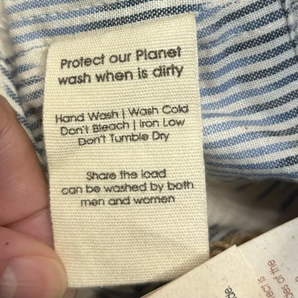 Otherwise NWT Blue‎ White Bucket Hat Blue - Image 8