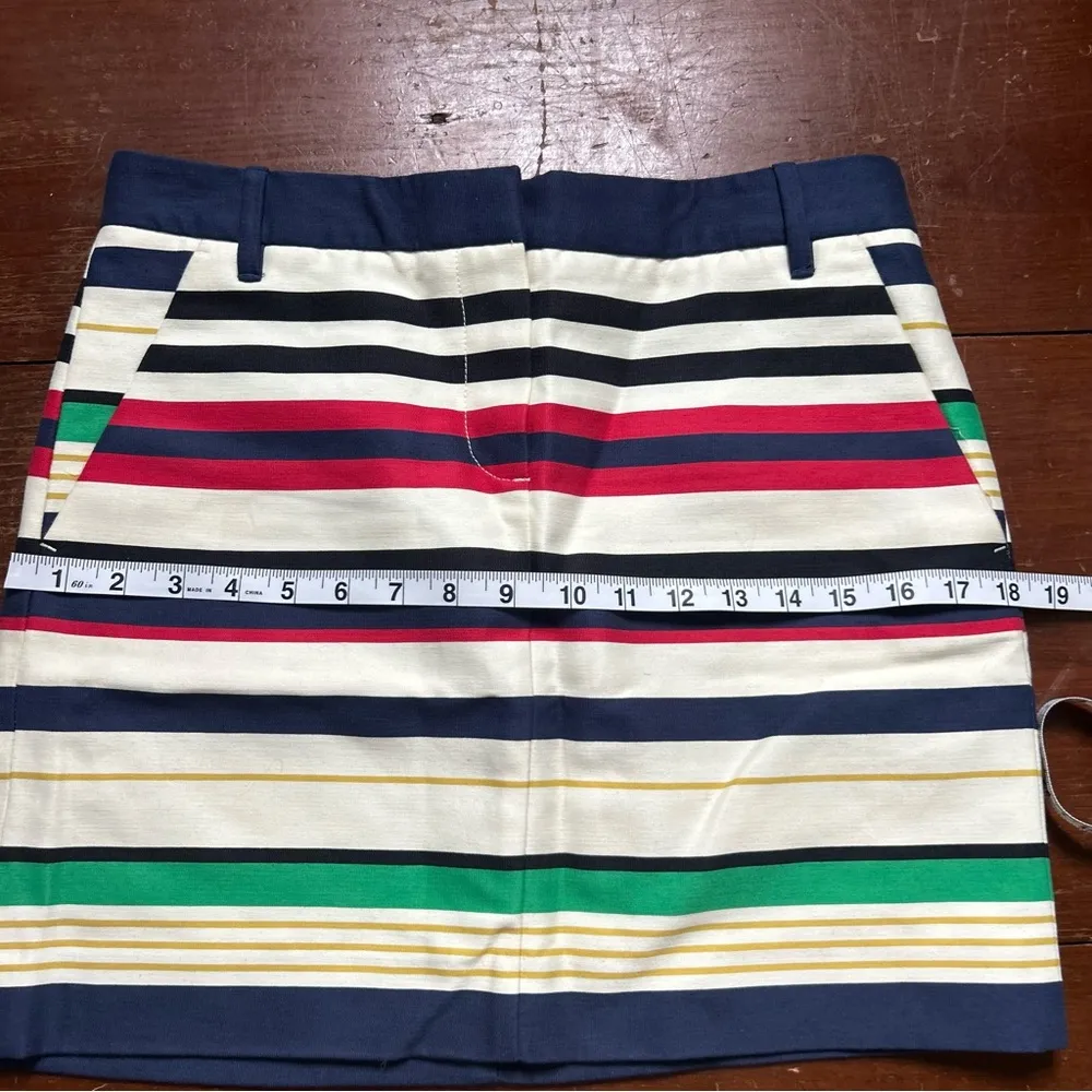 J. Crew Colorful Striped Mini Skirt - Image 5