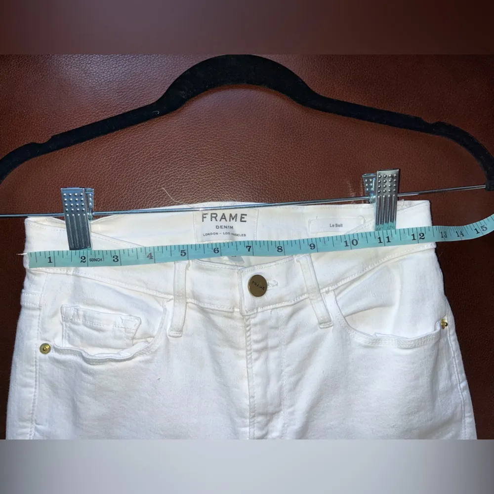 Frame le Belle women’s stylish flare bell bell jeans size 25 - Image 9