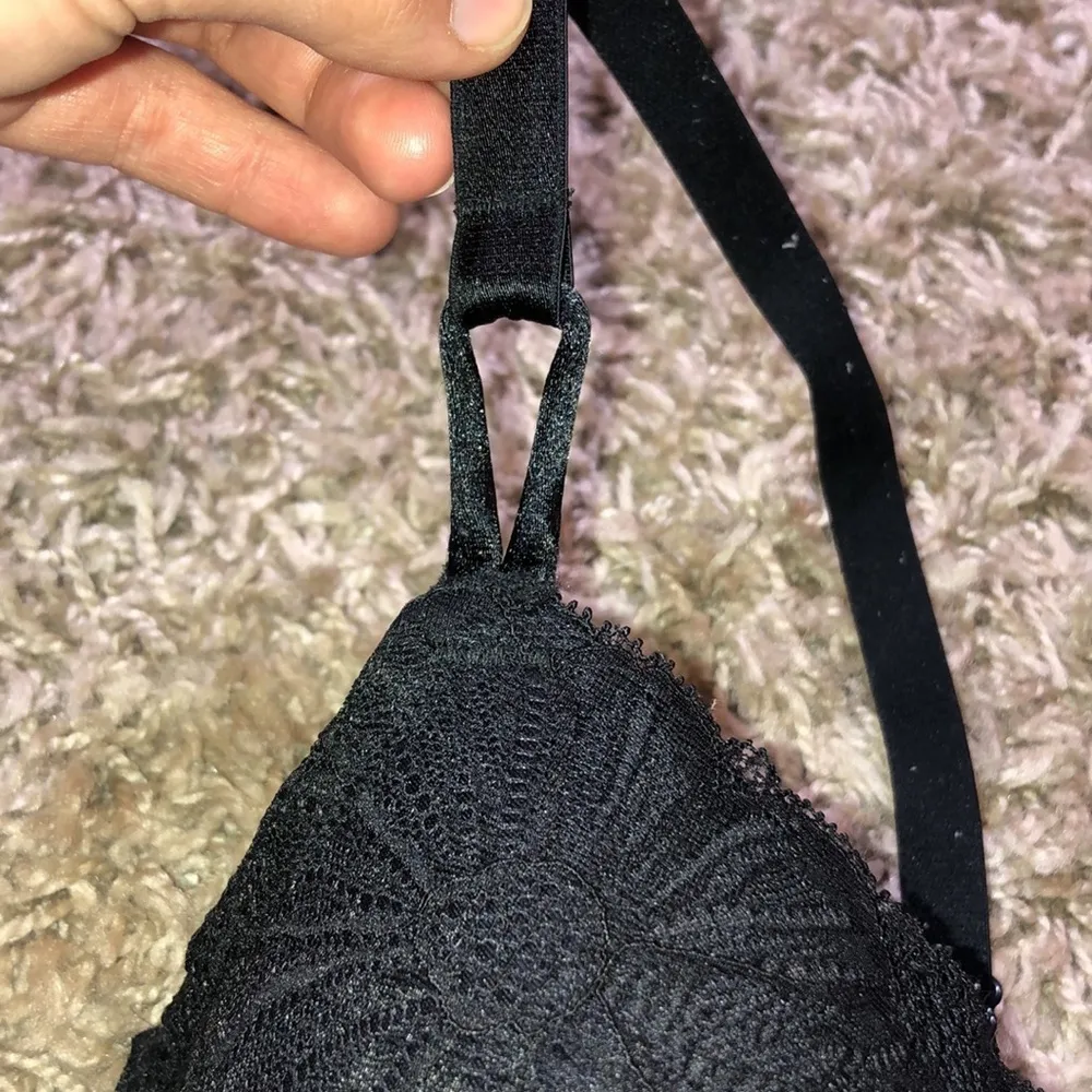 Victoria’s Secret cup lace bra size 36DD lace bra black Vs bra sexy causal bra​​ - Image 4