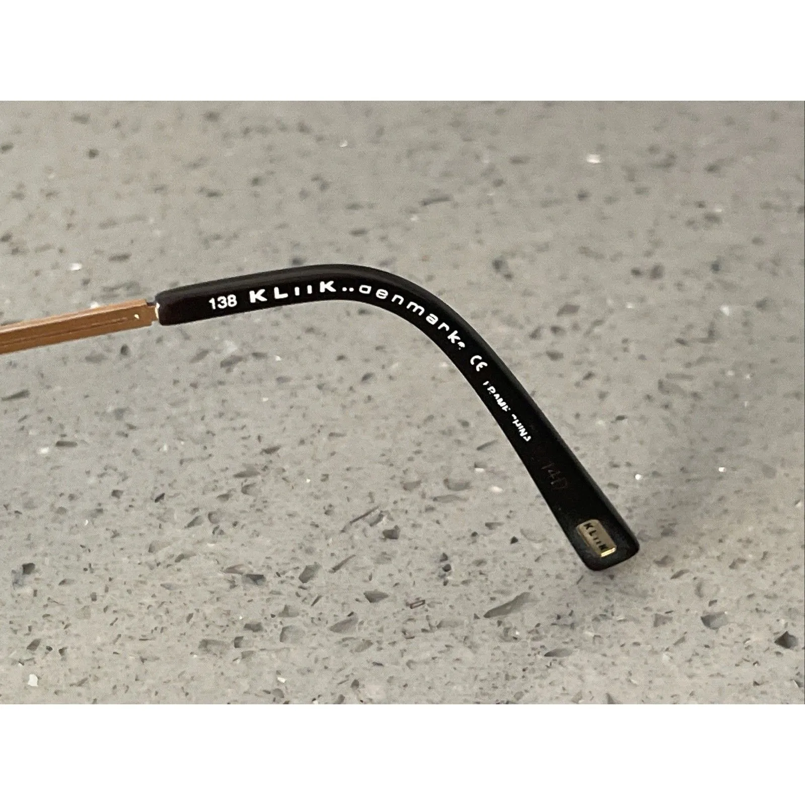 Kliik Denmark Eyeglass Frames ONLY 513 548 49-16-138 full 