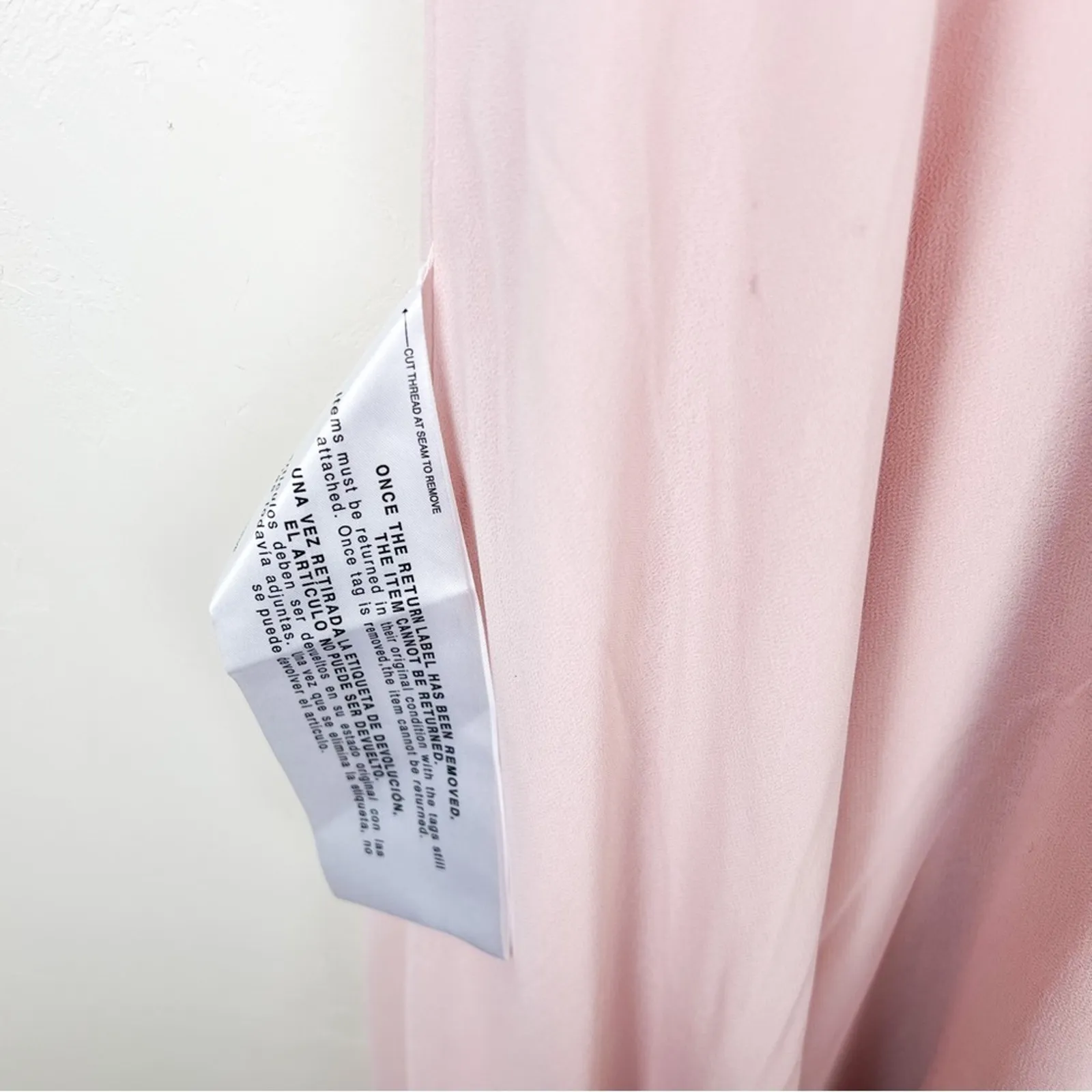 Dress the Population Cambria Tie Bodice Gown Maxi Dress in Light Pink - Image 13