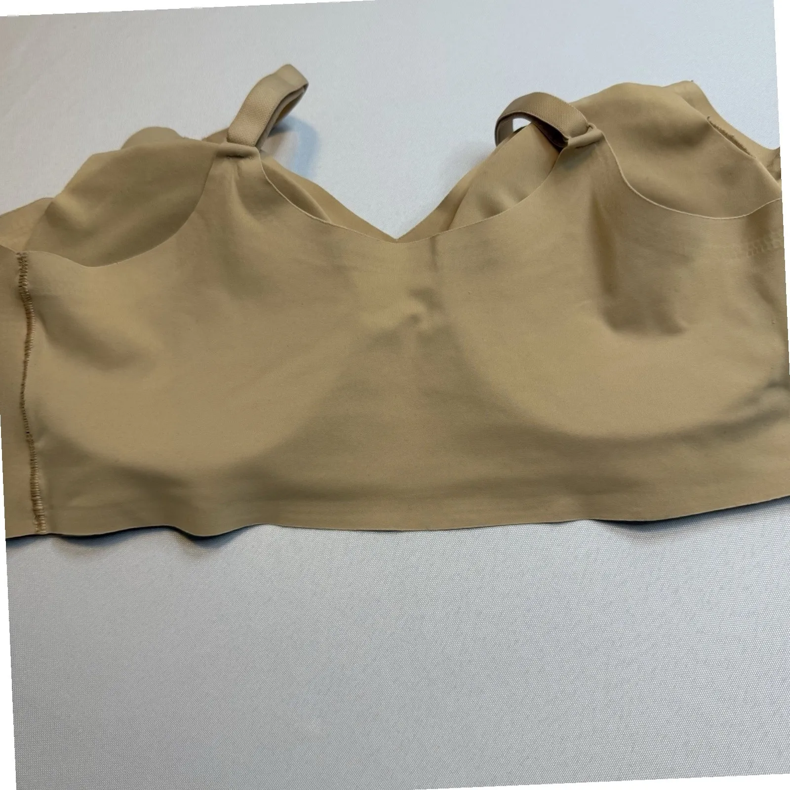True & Company Wireless Removable Pads Light Nude Large Bra 36 C&D and 38‎ A&B Tan - Image 6