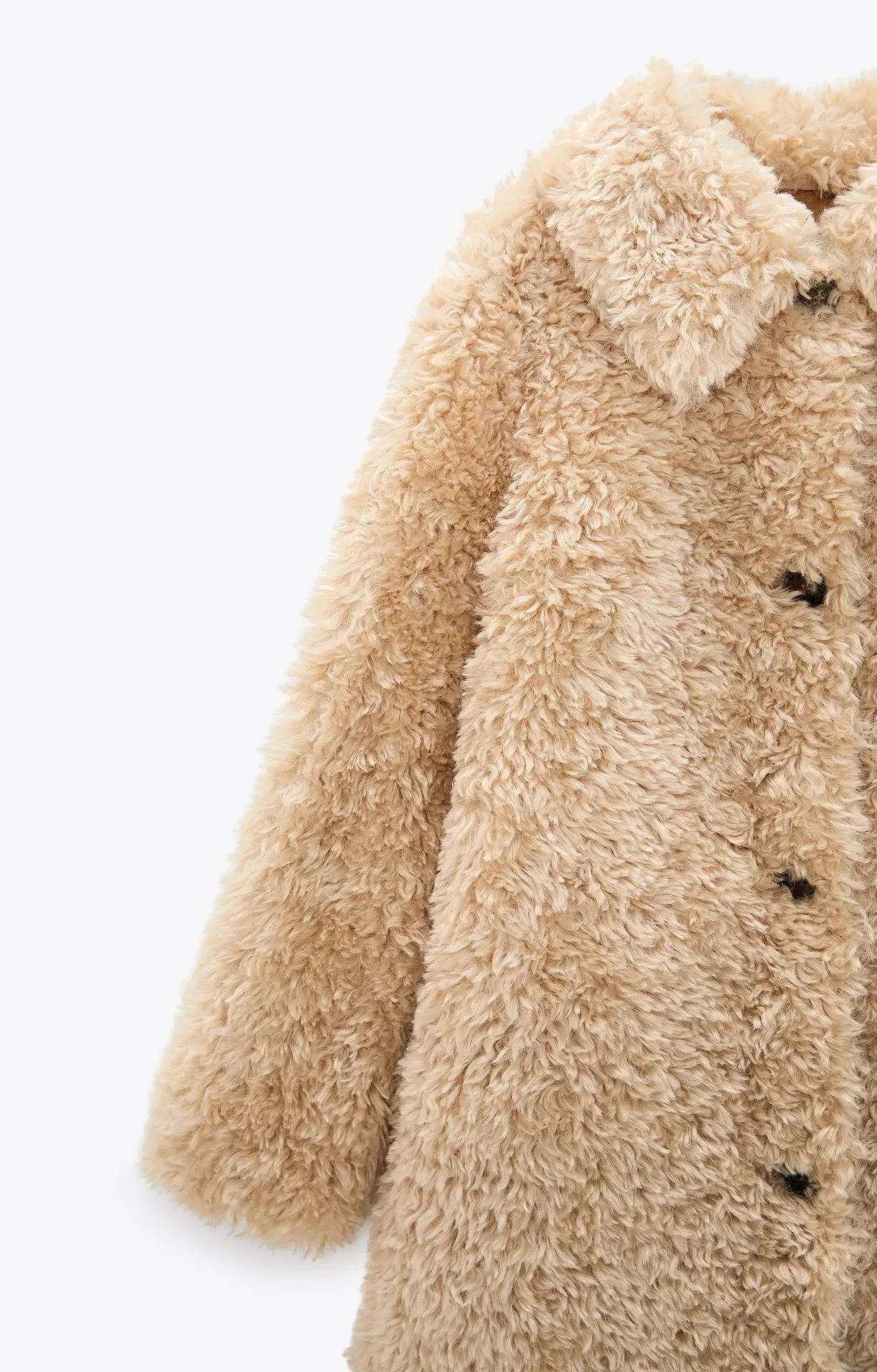 NWT  Bloggers Fav Faux Fur Beige Coat - Image 8