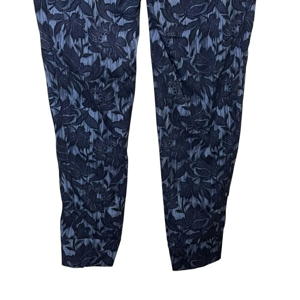 Athleta Trekkie North Jogger Pants Women’s Medium Blue Zip Pocket Tapered Casual - Image 4