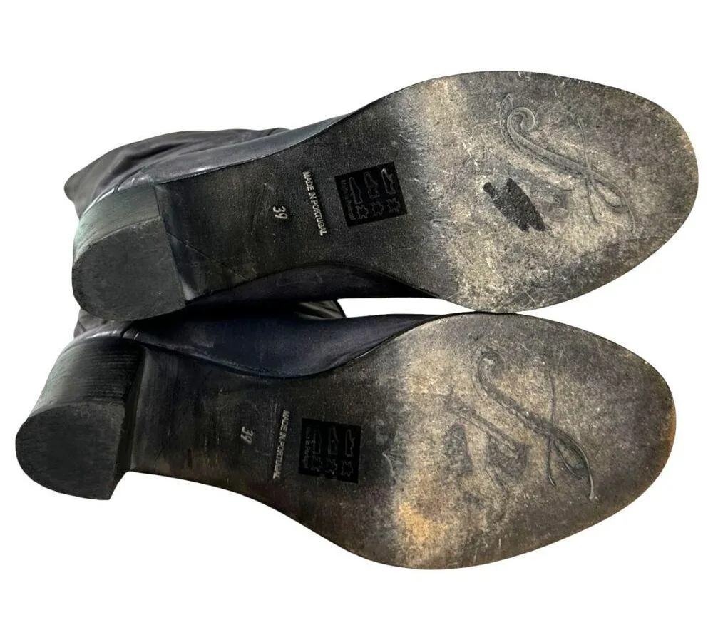 Free People Tennison Tall Slouchy Boot Grey Women's Size 39 (US 8/8.5) - Image 6