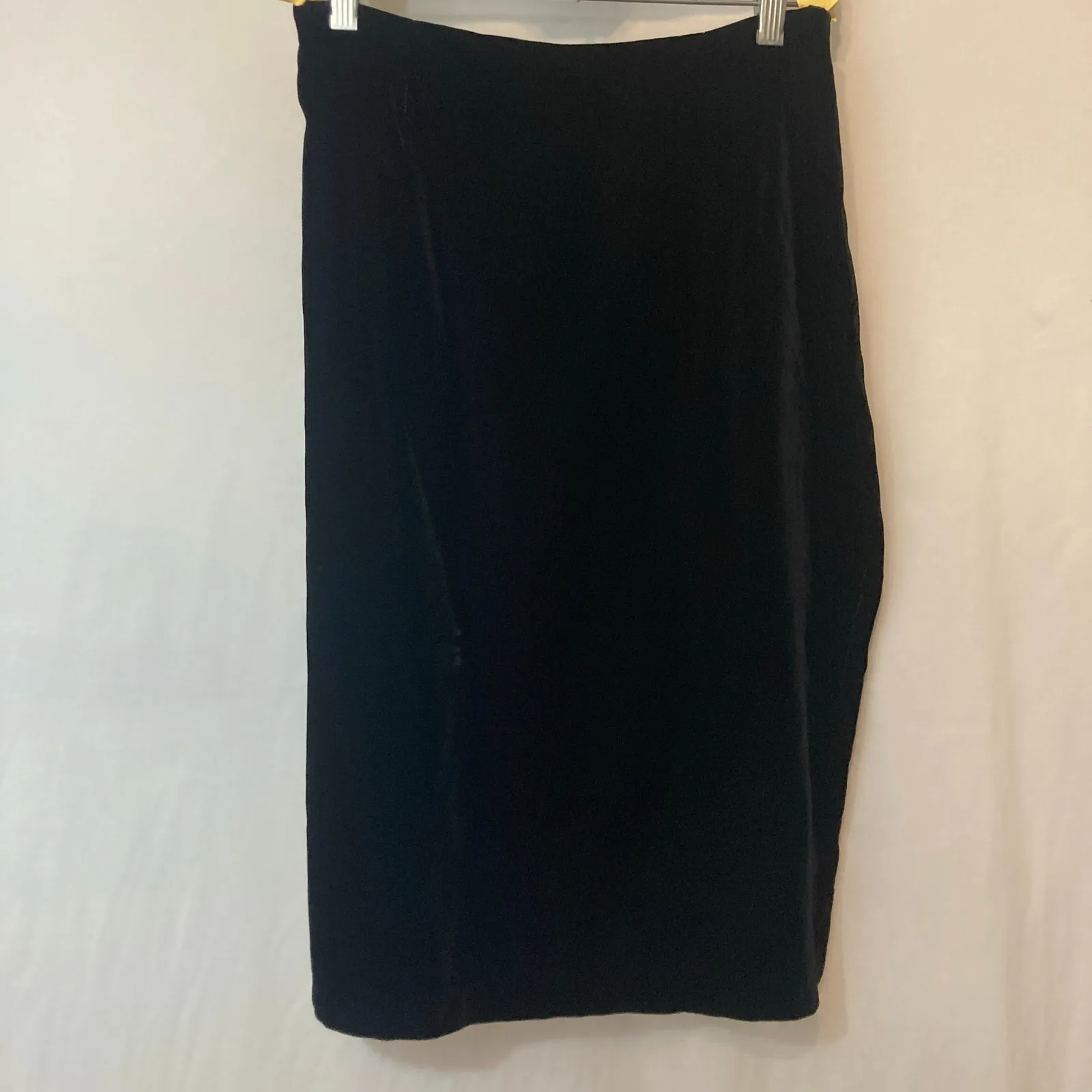 Vintage 80’s Karen Okada for David Howard Velvet Black Sequin Bow Skirt Set Suit Size 10 - Image 12