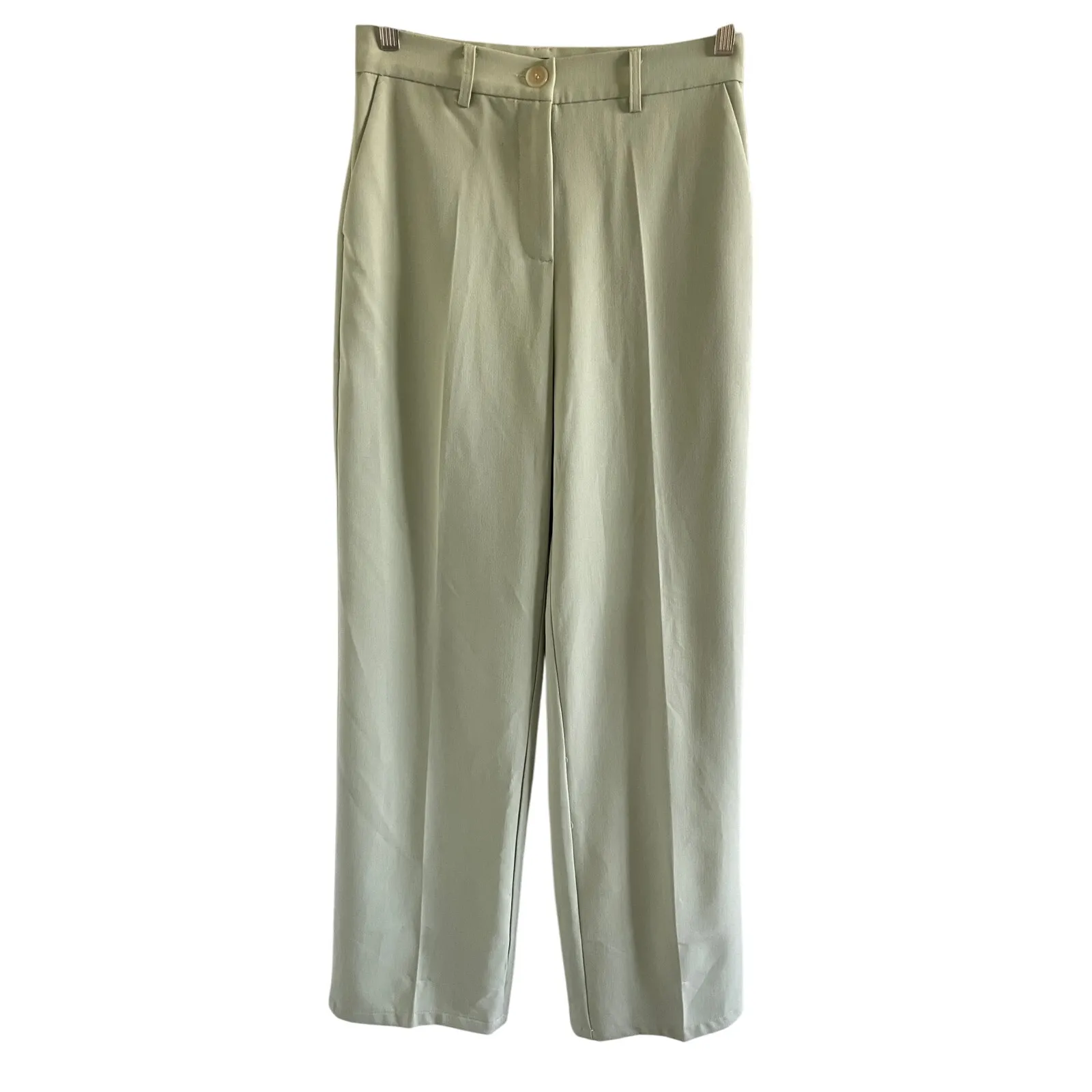 Motel Trouser Pants Pistachio Sage Green Size XS - Image 3