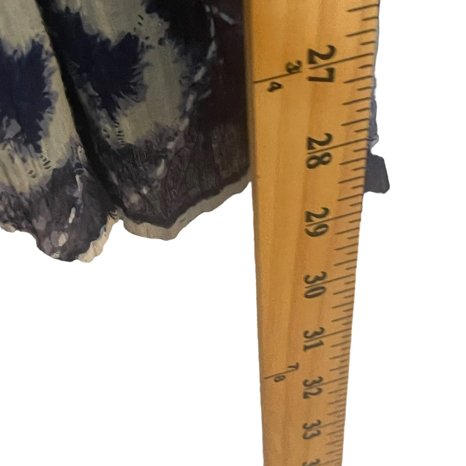 Phool Vintage 90s‎ Women's Size Large P Blue Beachy Above Knee Skirt - Image 7