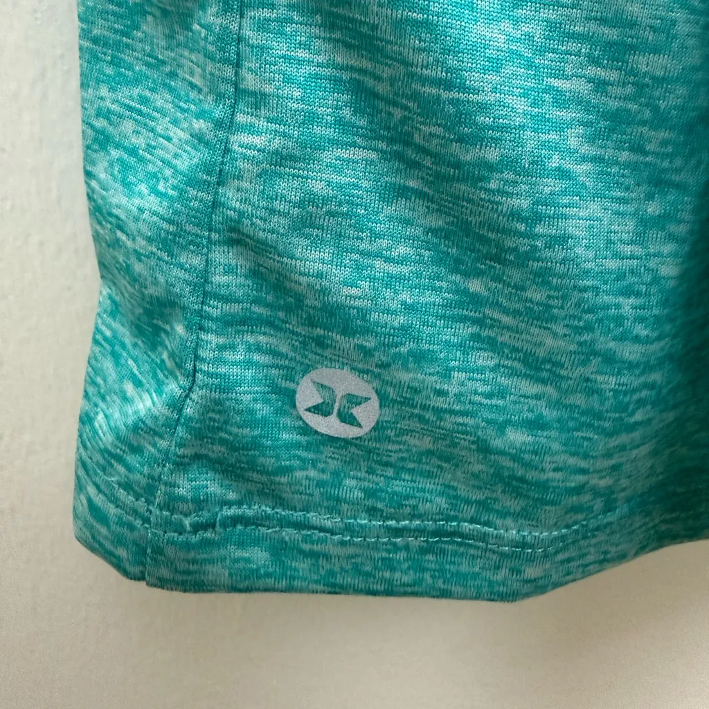 RBX Teal Turquoise Sleeveless Workout Top Plus Size 2X Blue - Image 3