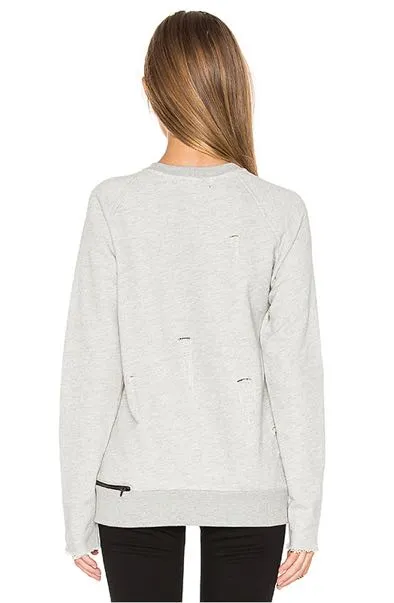 Relia Sweatshirt In Heather Grey  - Image 3