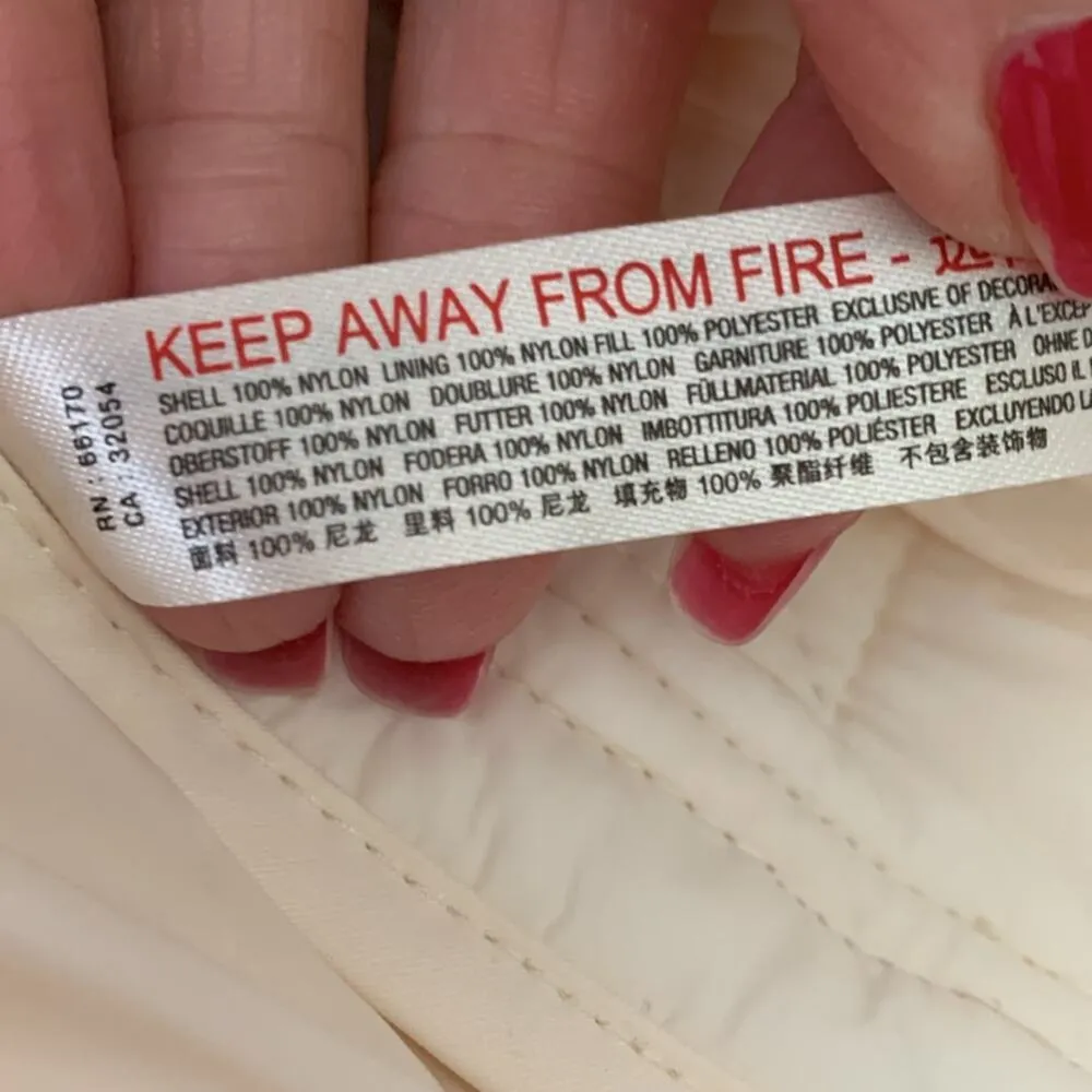 Free People Movement Landscape View Hot Pinky Orange & Cream Ski Jacket Size XS - Image 7