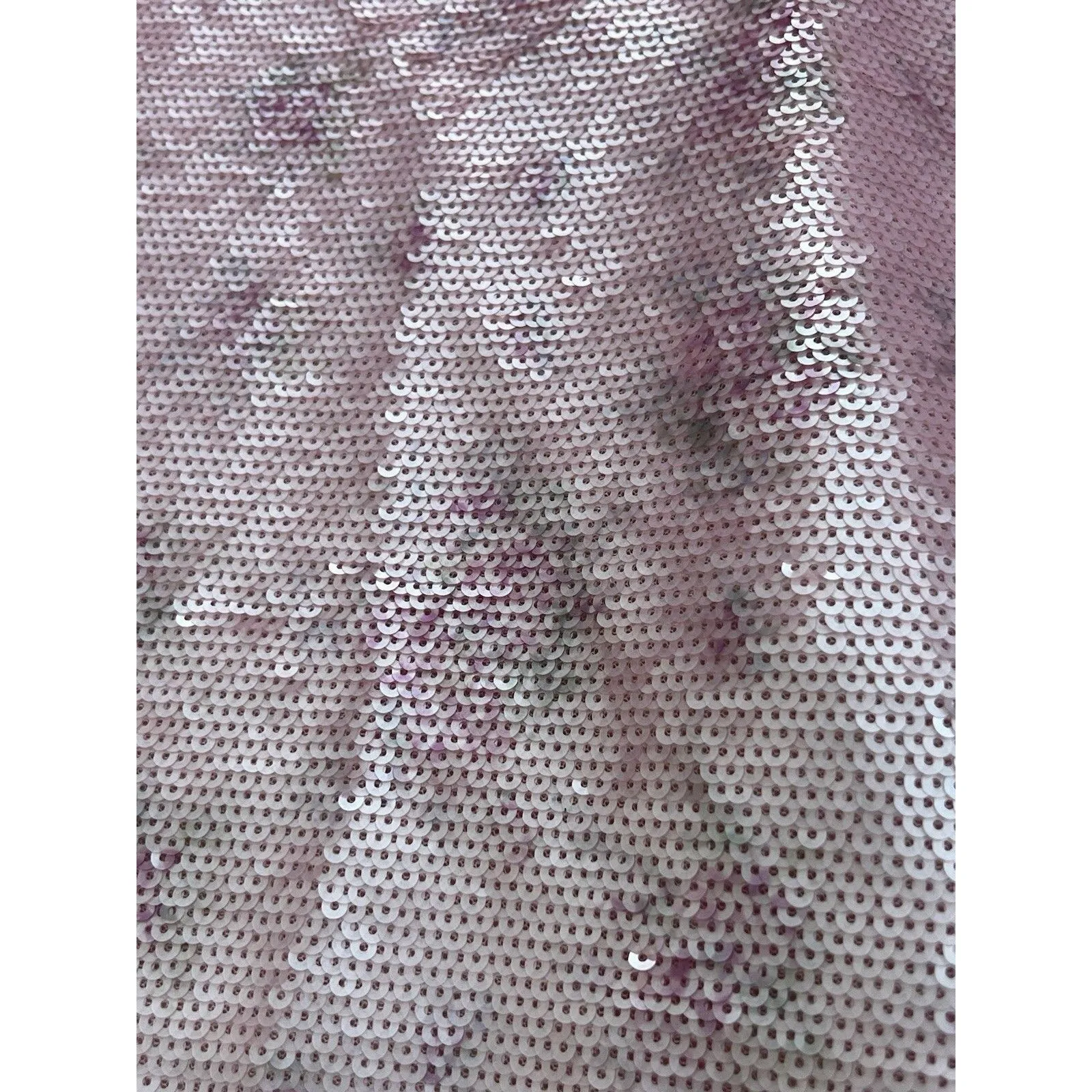 Loveshack Fancy Stacia Pink Sequin Dress Sz 4 - Image 10