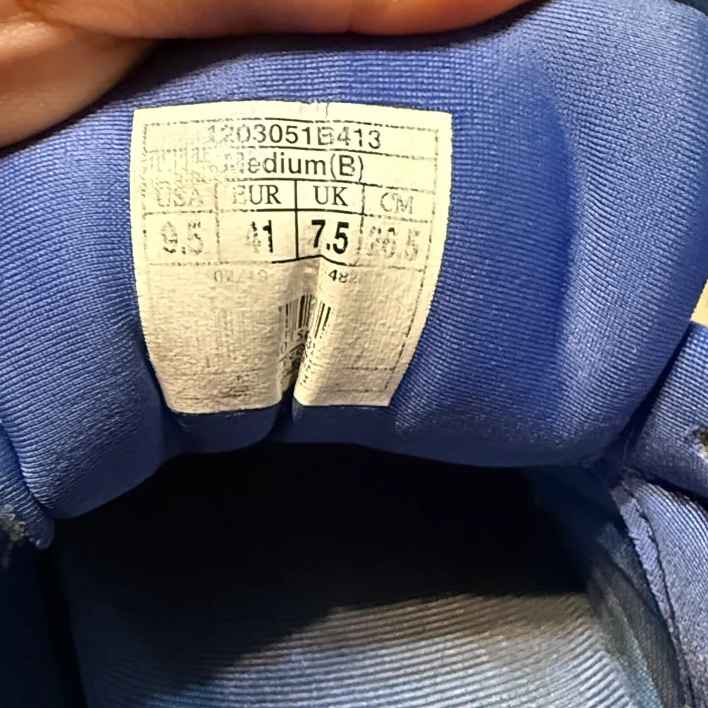 Brooks Ghost 12 Blue Running Sneakers Size 9.5 - Image 5