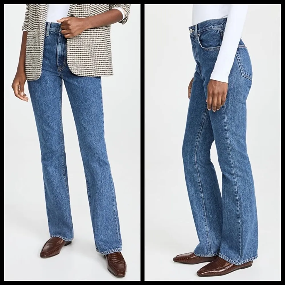 đź’•SLVRLAKEđź’• Charlotte High Rise Flared Jeans ~ Claremont 27 - Image 4