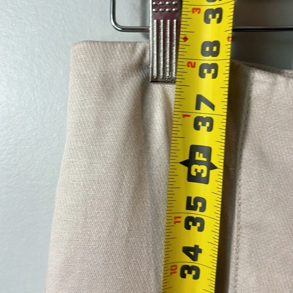 NWT Ann Taylor high rise, wide leg full length pant size 8 Petite. linen - Image 6