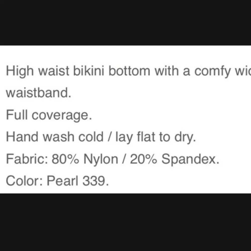 Eidon  high neck top with full coverage bottoms NWT - Image 5