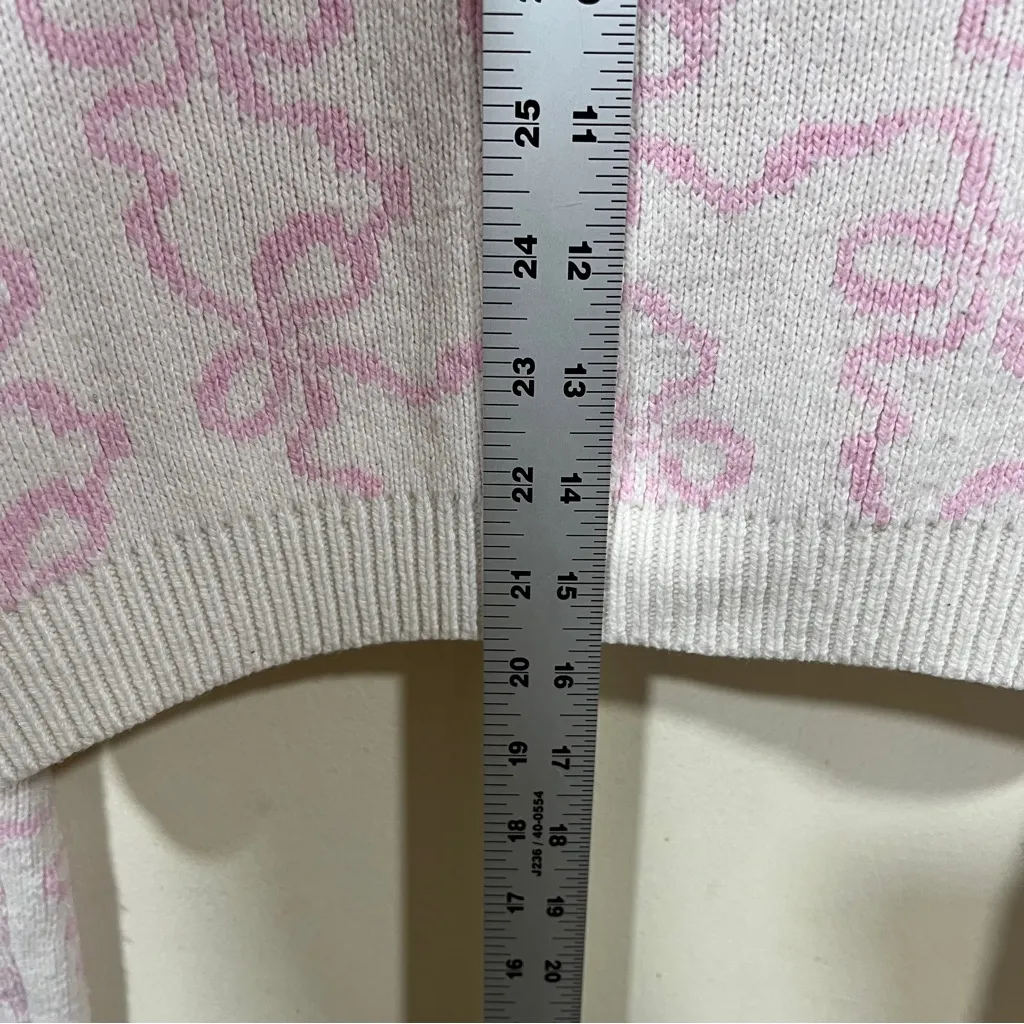 loveshackfancy Veronika Cardigan Bon Bon Pink Bon Bon Pink size XS wool - Image 8