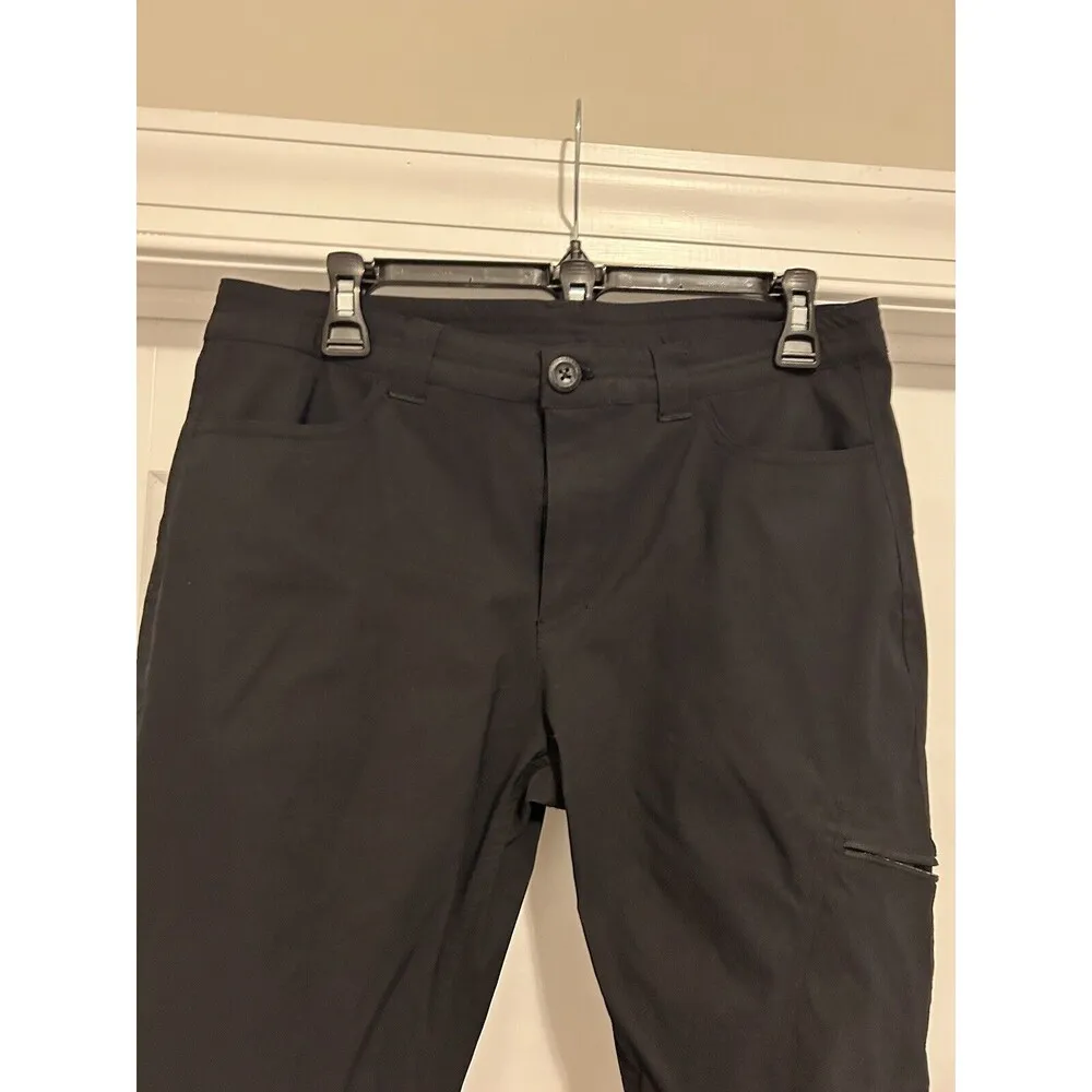 Eddie Bauer Womens Activewear Capri Pants Size 10 Hiking Black - Image 2