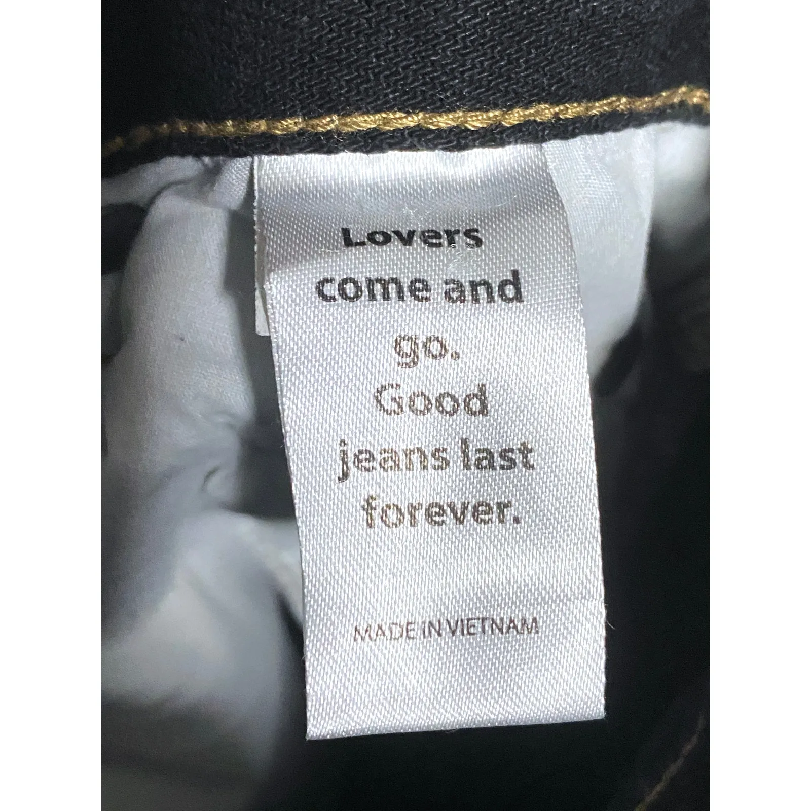 Pacsun 90s Boyfriend Two Tone Jeans Womens 22 Contrast Y2K Colorblock Retro Boho - Image 9