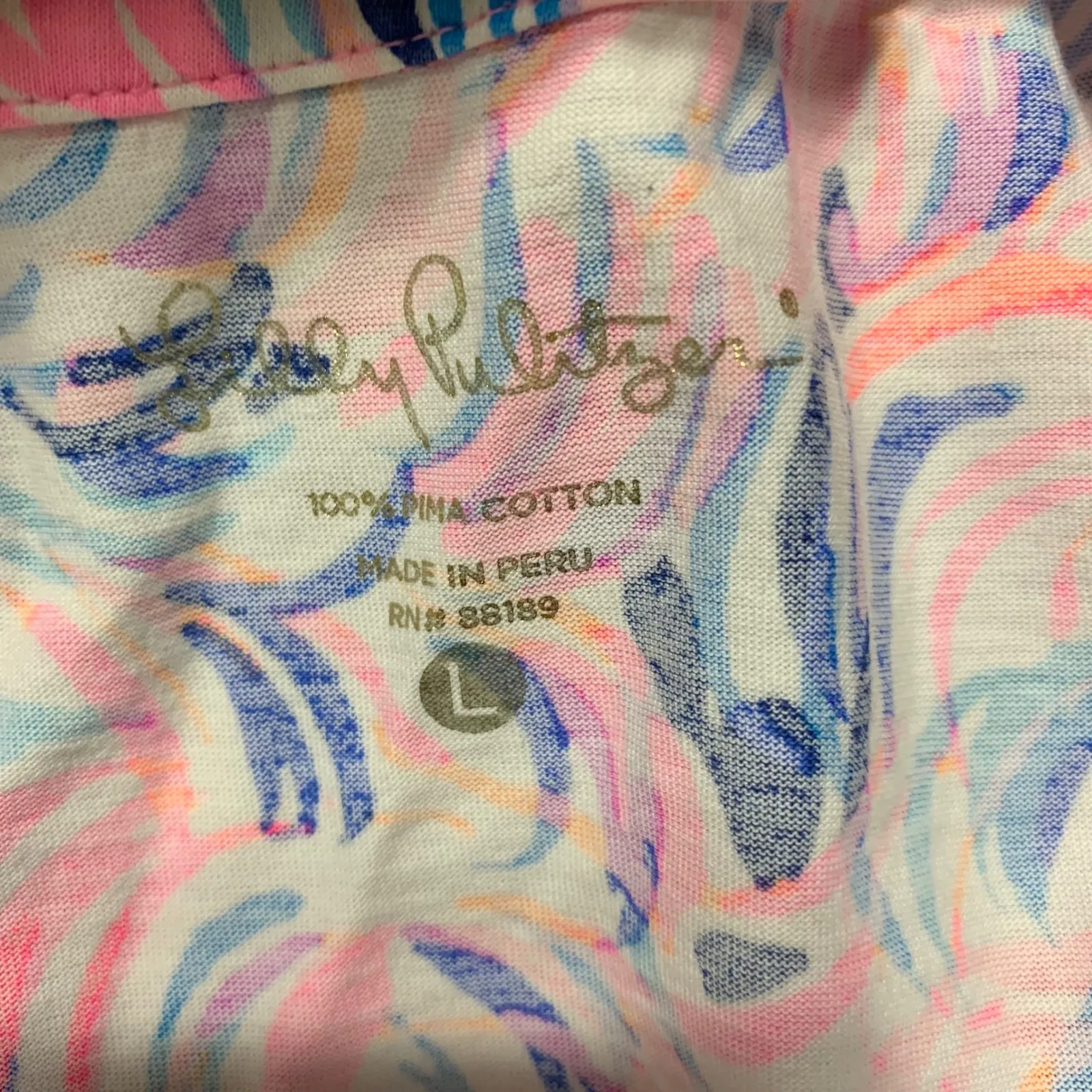 Lilly Pulitzer Amina pelican pink sleeveless dress size large vacation beach‎ - Image 4